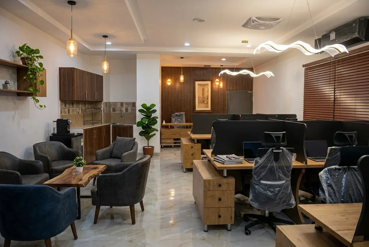 Luxury coworking space in Johar Town, Lahore
